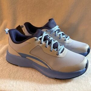 Athletic Works Stylish Blue Mesh Sneakers Women’s Size 7.5 Lace New
